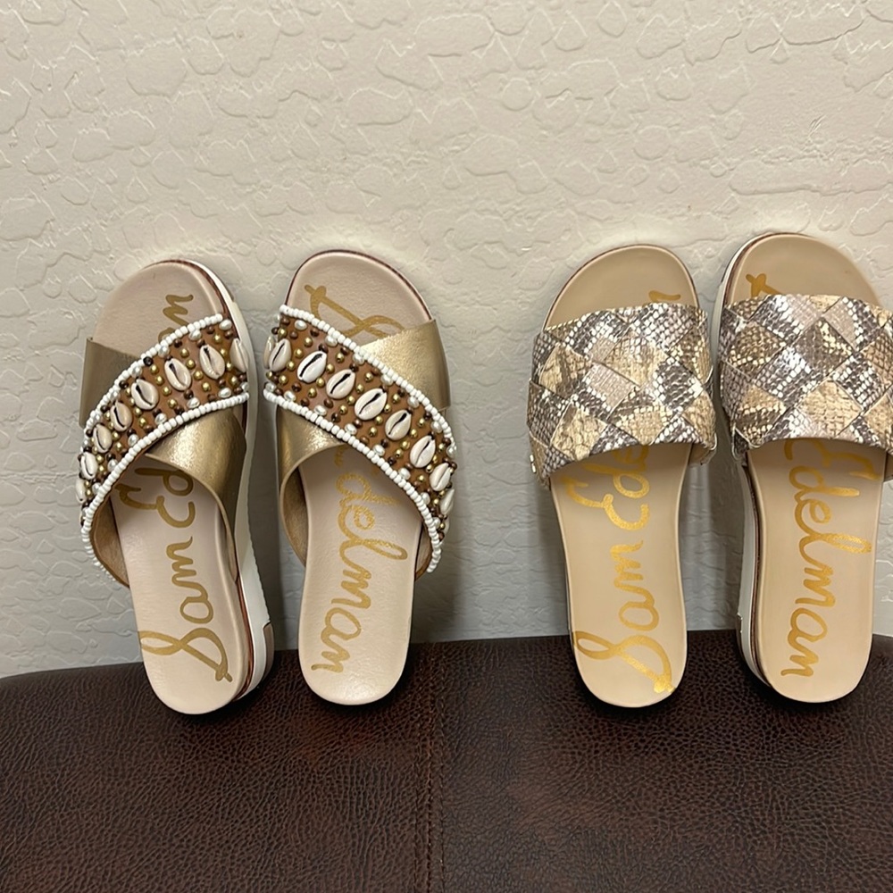 Shoes by Sam Edelman both pair 7 1/2 size $25 each